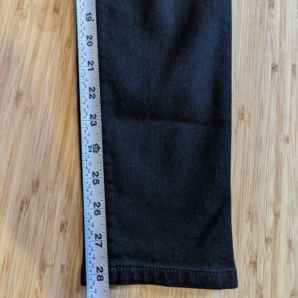 YMI High Rise Black Distressed Jeans Perfect Condition Sized 7 - Picture 10 of 10